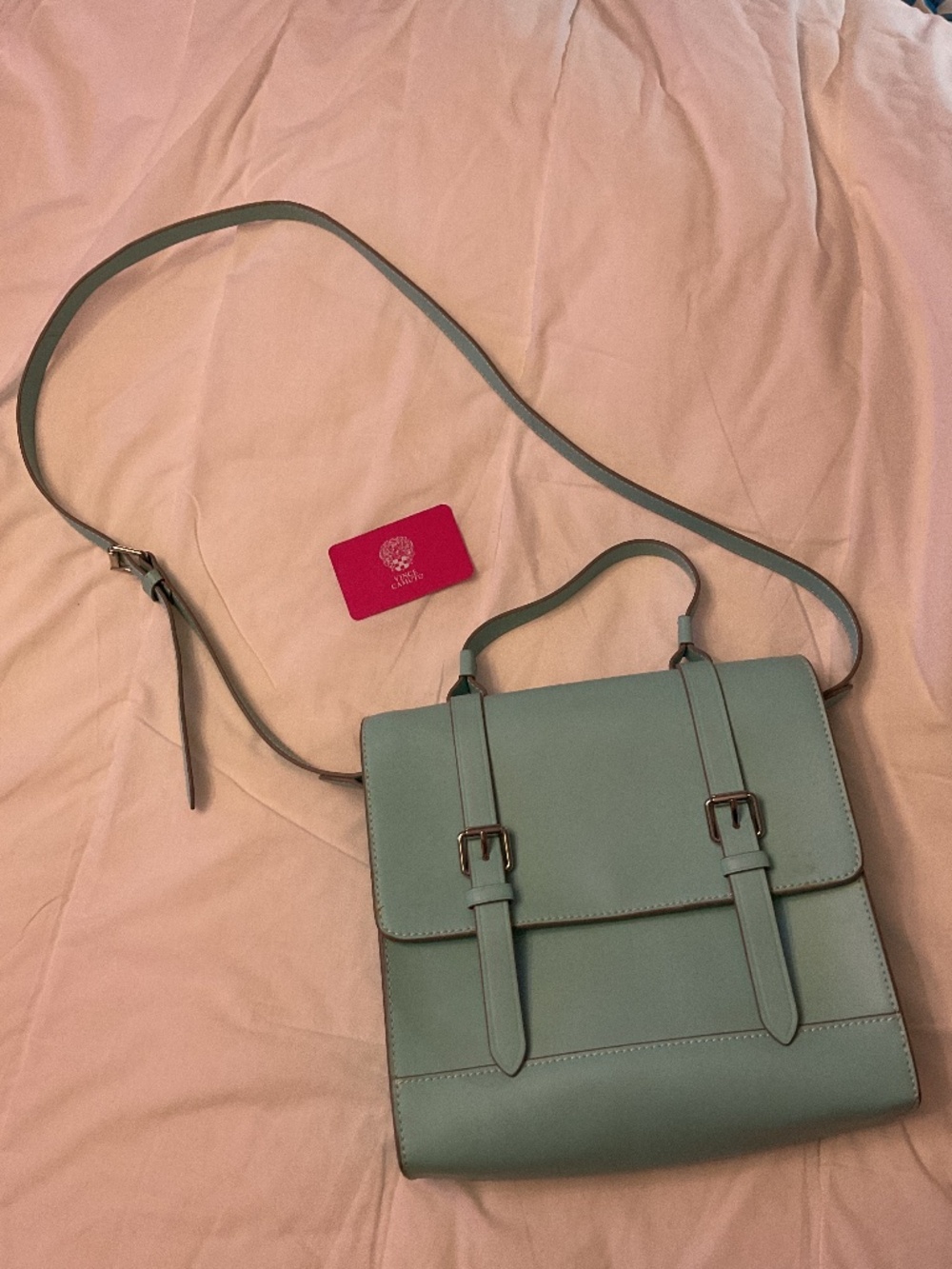 Vince Camuto Aqua Leather Crossbody